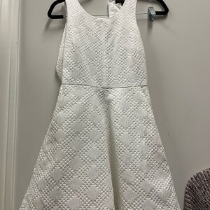 Banana Republic Ivory Textured Dress